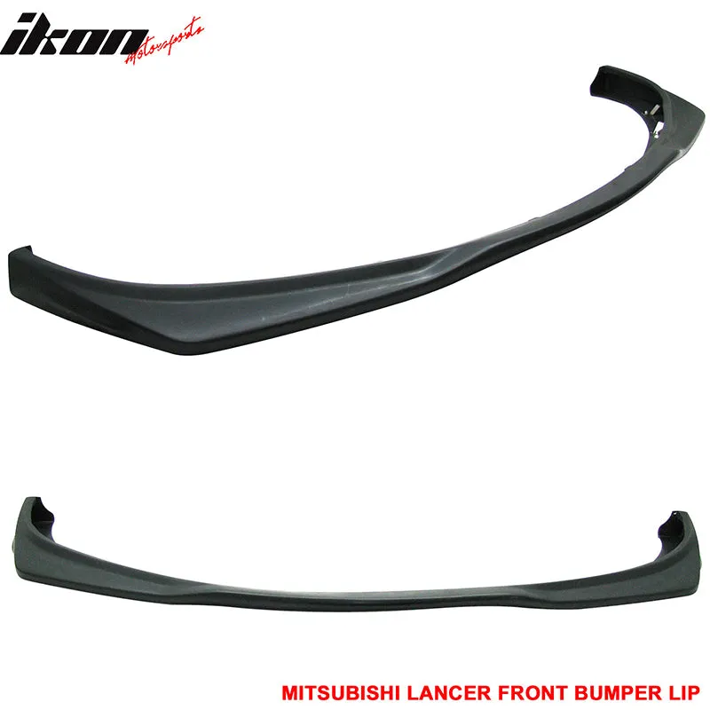 2003-2005 Mitsubishi lancer Evo 8 Vill Front Bumper Lip Spoiler PU