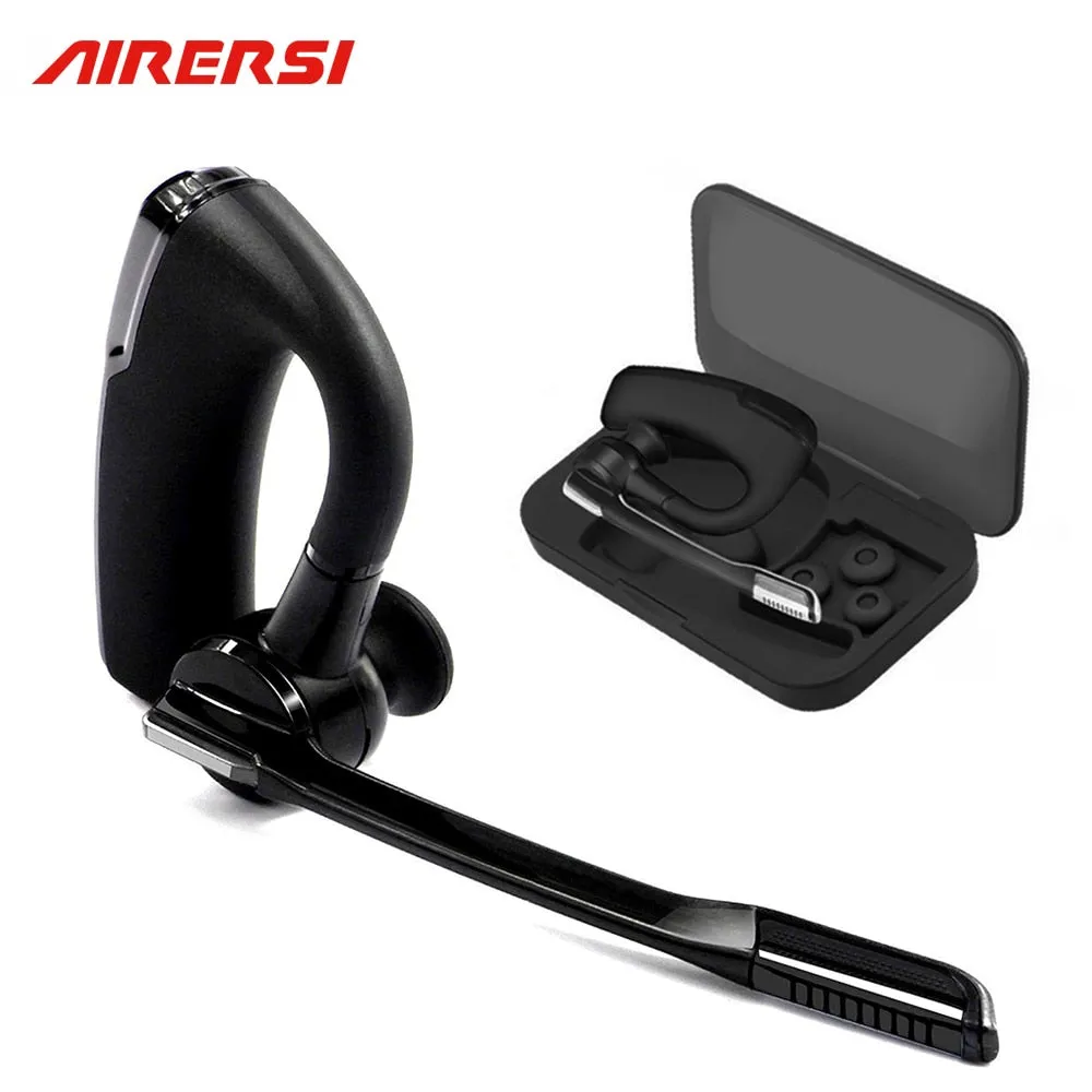 2019 Newest Bluetooth Headset K6 Wireless Bluetooth Earphone Earbuds Stereo HD Mic Handsfree Business Headset for smart phone PC