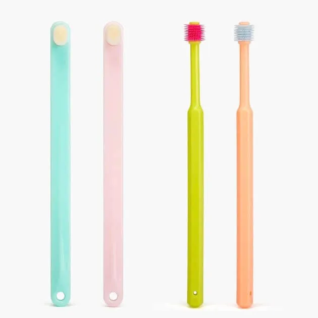 360-Degree Silicone Pet Toothbrush - All-Around Dental Care for Dogs and Cats