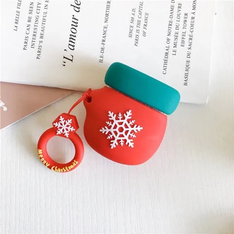 3D Wireless Bluetooth Protective Cover Silicone Earphone Case