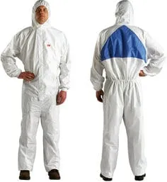 3M™ Protective Coverall 4540  White & Blue Type 5/6 Size XL, 25 EA/Case