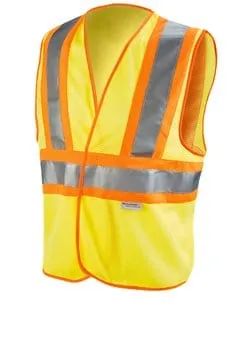 3M™ Reflective Construction Safety Vest, Class 2 Two-Tone,
94620-80030-PS Hi-Viz Yellow, 5/case