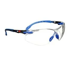 3M™ Solus™ 1000-Series Safety Glasses S1101SGAF, Black/Blue, Clear
Scotchgard™ Anti-Fog Lens, 20 EA/Case