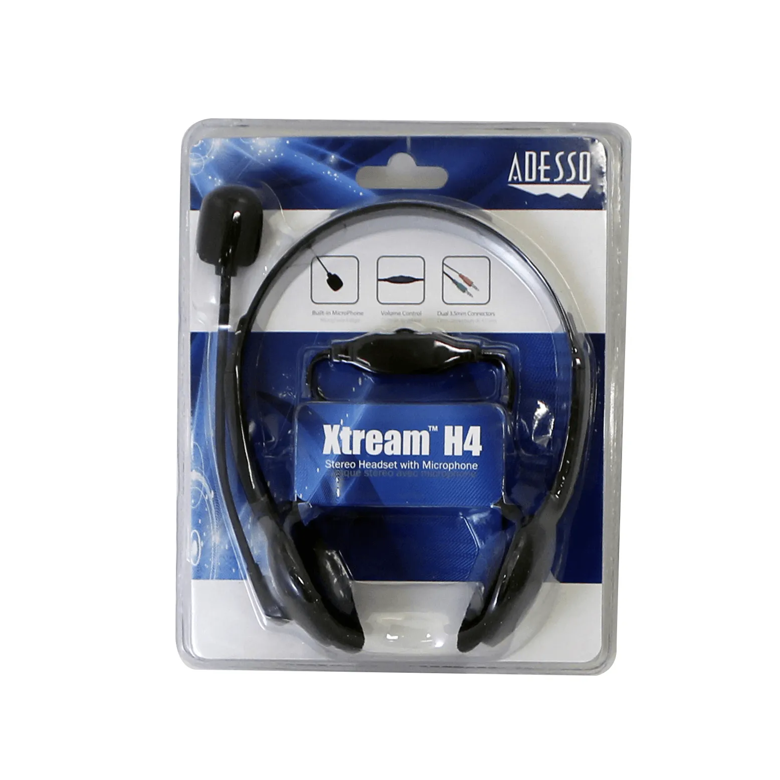 Adesso Xtream Headset H4 Stereo with Microphone