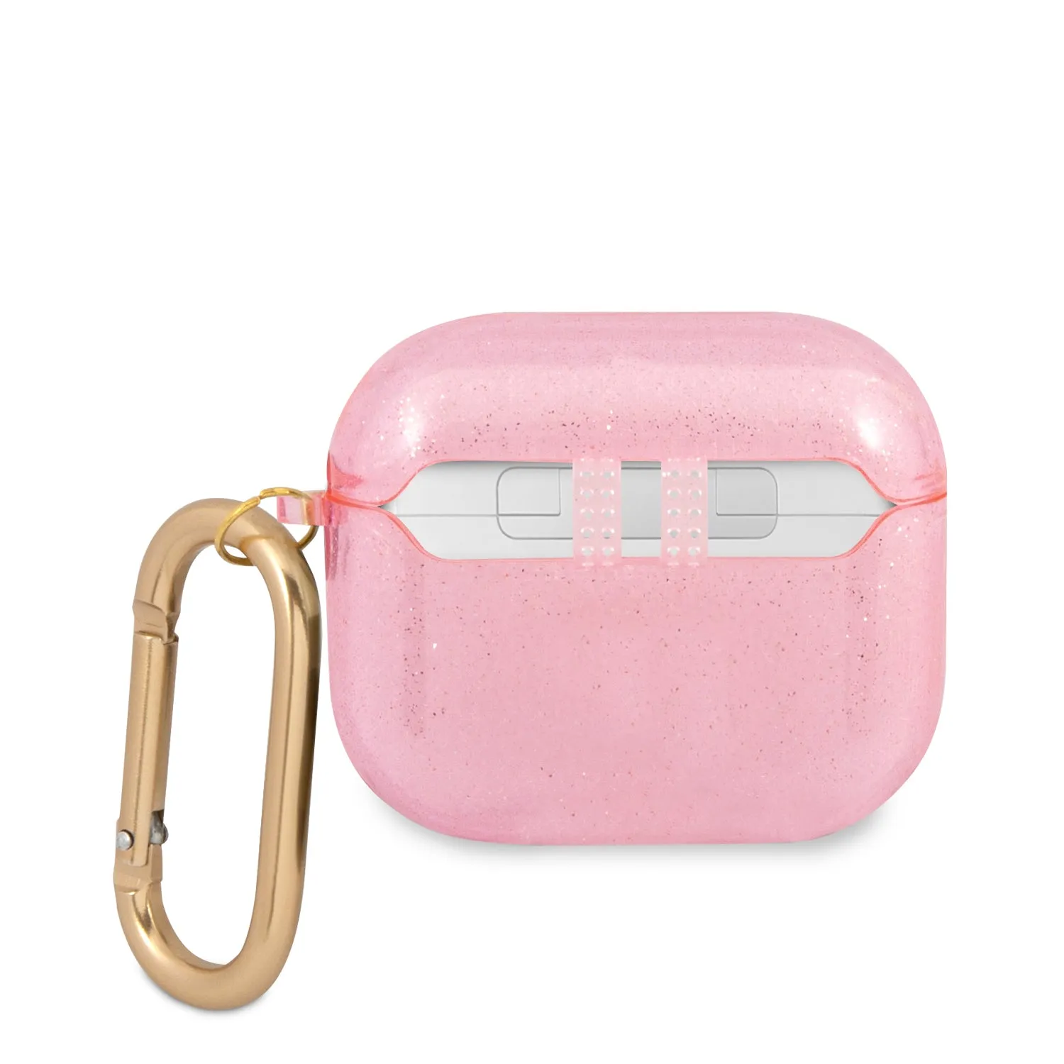 AirPods 3 - TPU Case Pink Colored Glitter - GUESS