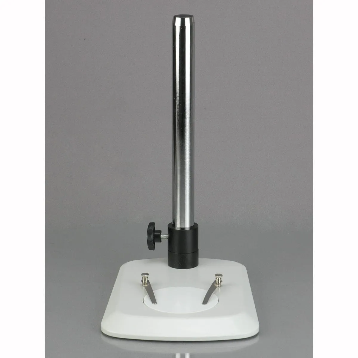 AmScope Microscope Table Stand with Butterfly Base, Long Post and Focusing Rack