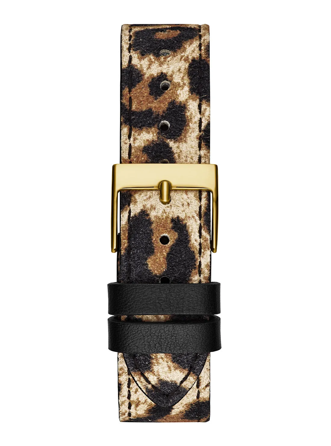 Animal Gold Fame Leather Watch