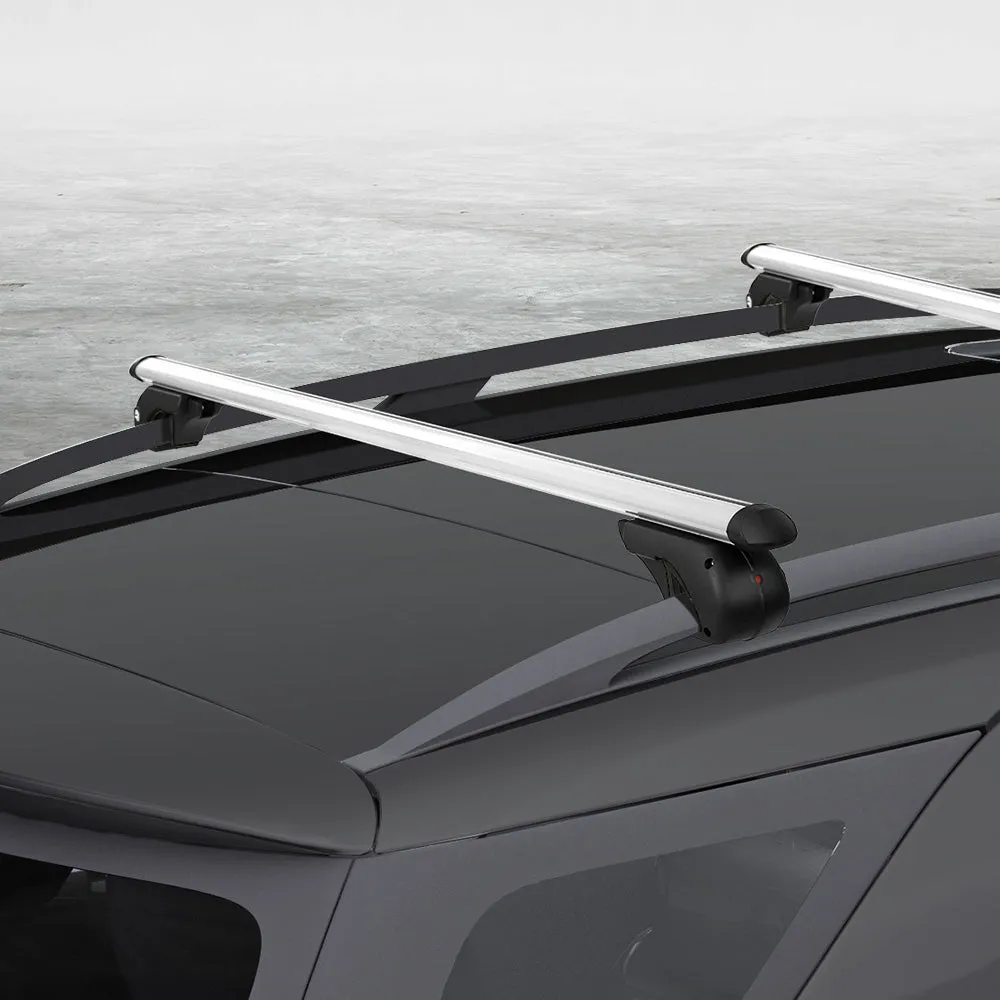 Anti-Theft Aluminium Car Roof Racks 108cm – Universal Fit