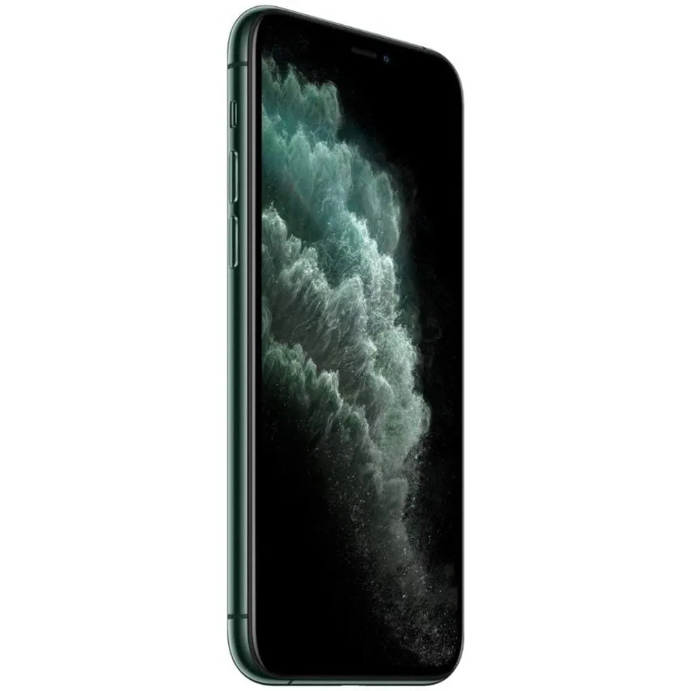 Apple iPhone 11 Pro, US Version, 512GB, Midnight Green - Unlocked (Renewed)