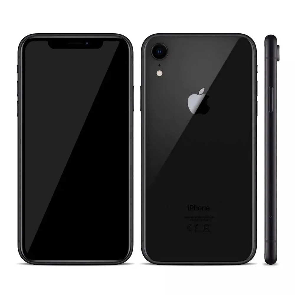 Apple iPhone XR, 64GB, Black - Unlocked (Renewed Premium)