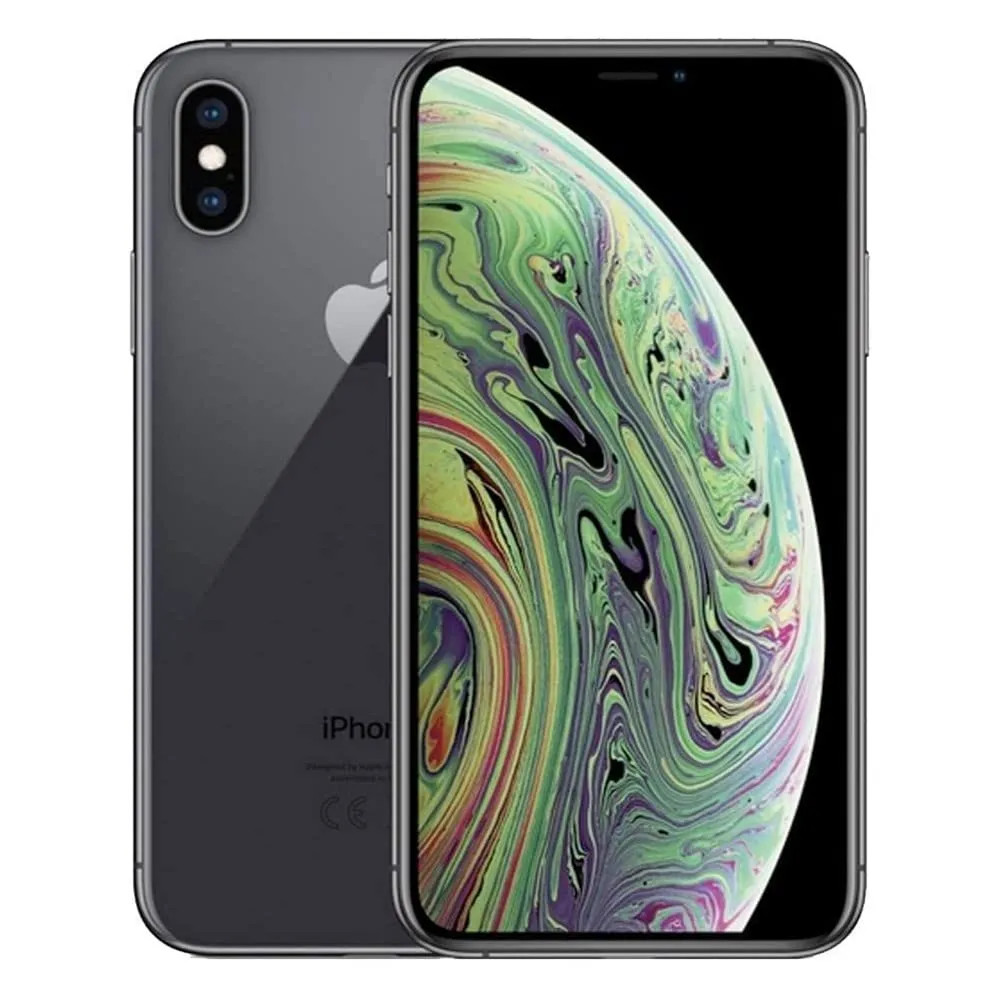 Apple iPhone XS Max, US Version, 512GB, Space Gray - Unlocked (Renewed)