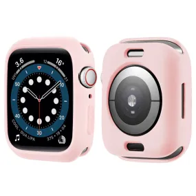 Apple Watch (45mm) candy color button TPU cover - Pink / Pink