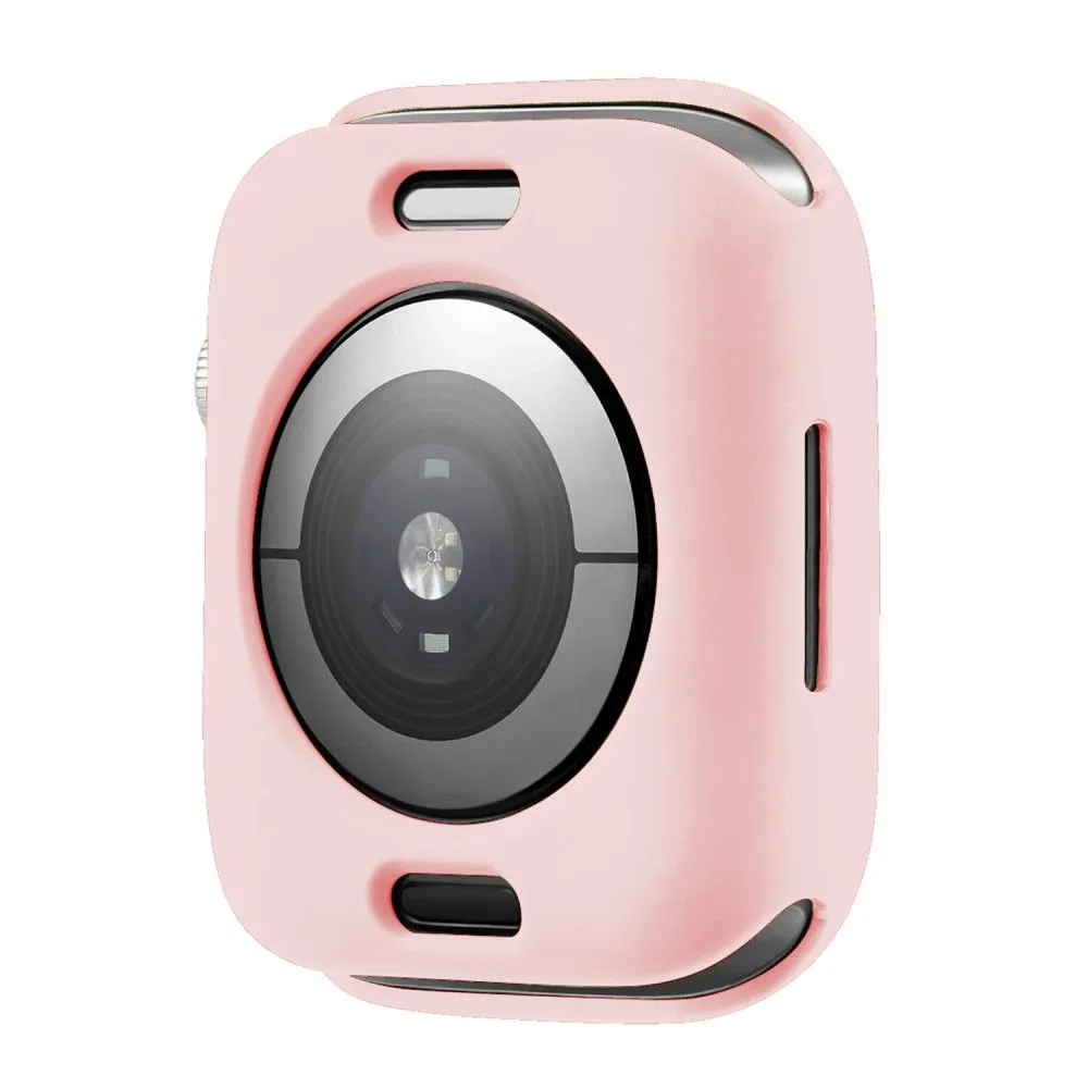 Apple Watch (45mm) candy color button TPU cover - Pink / Pink