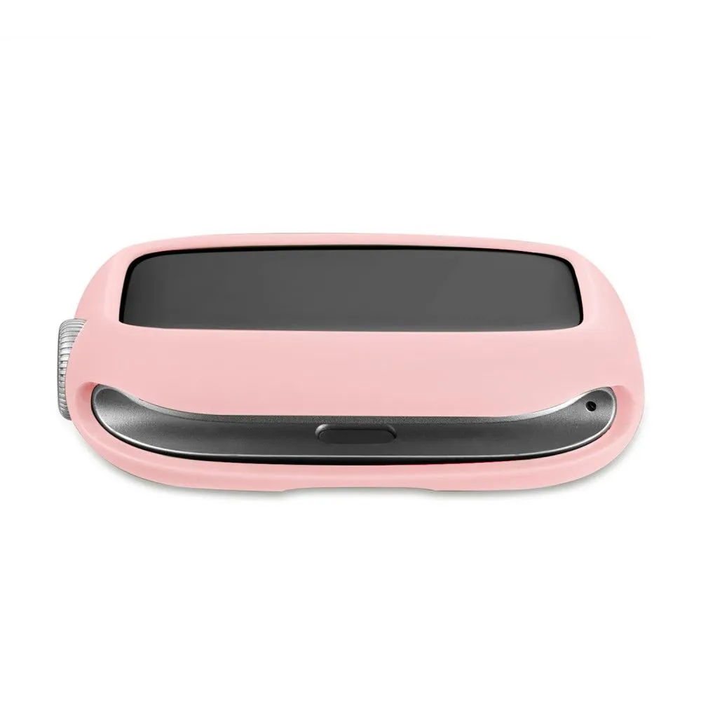 Apple Watch (45mm) candy color button TPU cover - Pink / Pink