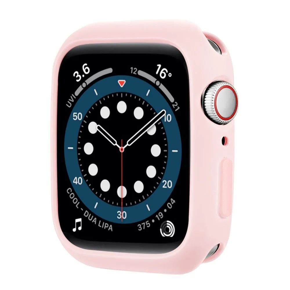 Apple Watch (45mm) candy color button TPU cover - Pink / Pink