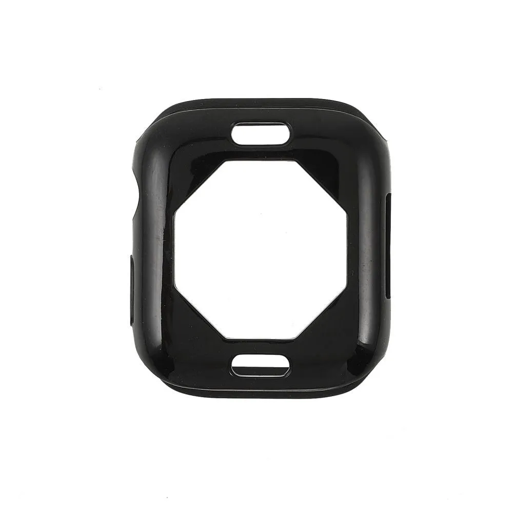 Apple Watch (45mm) solid color TPU cover - Black