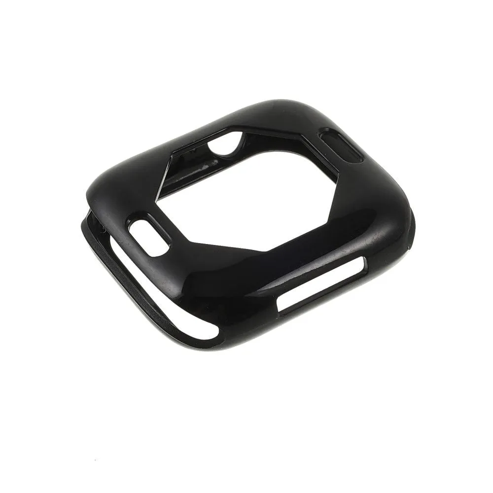 Apple Watch (45mm) solid color TPU cover - Black