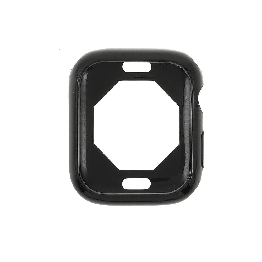 Apple Watch (45mm) solid color TPU cover - Black