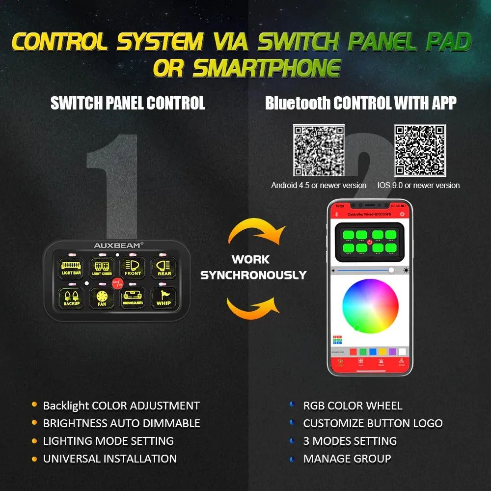 AR 800 RGB Switch Panel with App