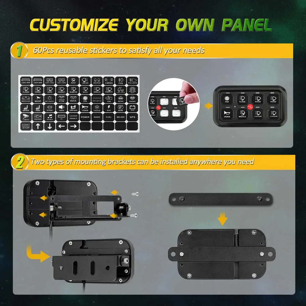 AR 800 RGB Switch Panel with App