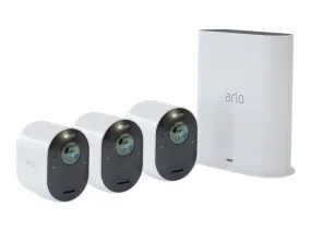 Arlo Ultra 2 Security System - Gateway   Camera(S) - Wireless (802.11B, 802.11G, 802.11N, 802.11Ac, Bluetooth 4.2 Le) -