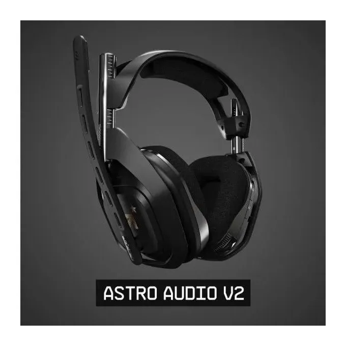 Astro A50 Gen 4 Wireless Gaming Headphones And Base Station For Xbox and PC With Leather Earpads