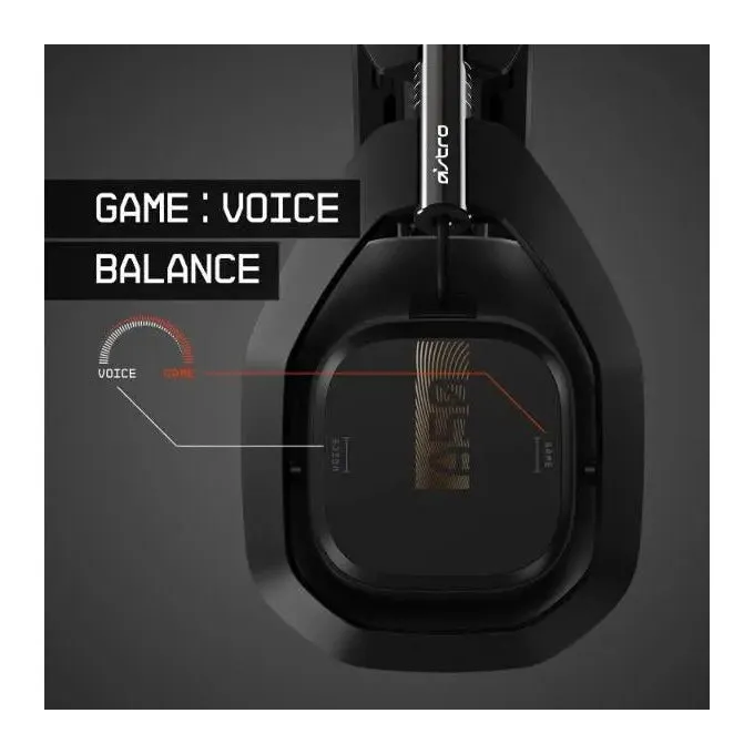 Astro A50 Gen 4 Wireless Gaming Headphones And Base Station For Xbox and PC With Leather Earpads