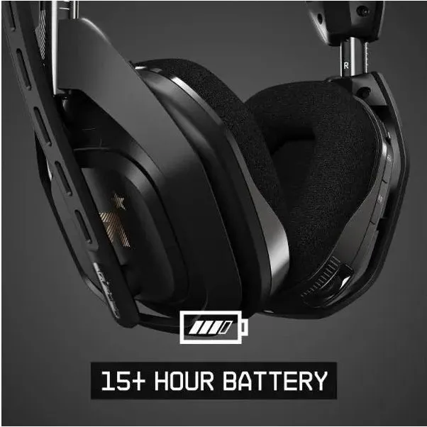 Astro A50 Gen 4 Wireless Gaming Headphones And Base Station For Xbox and PC With Leather Earpads