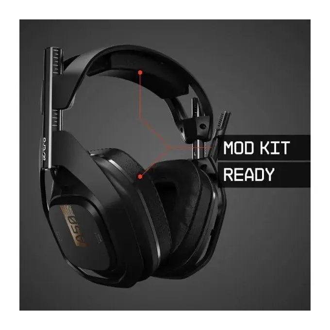 Astro A50 Gen 4 Wireless Gaming Headphones And Base Station For Xbox and PC With Leather Earpads