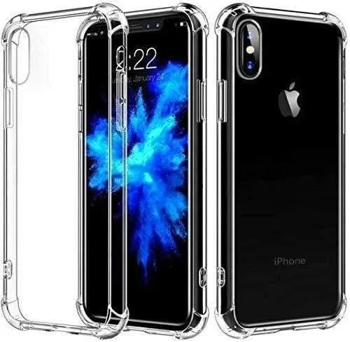 Atouchbo King Kong Armor Protective Case for iPhone 12 / 12 Pro (6.1") Anti-Shock Mobile Case Clear