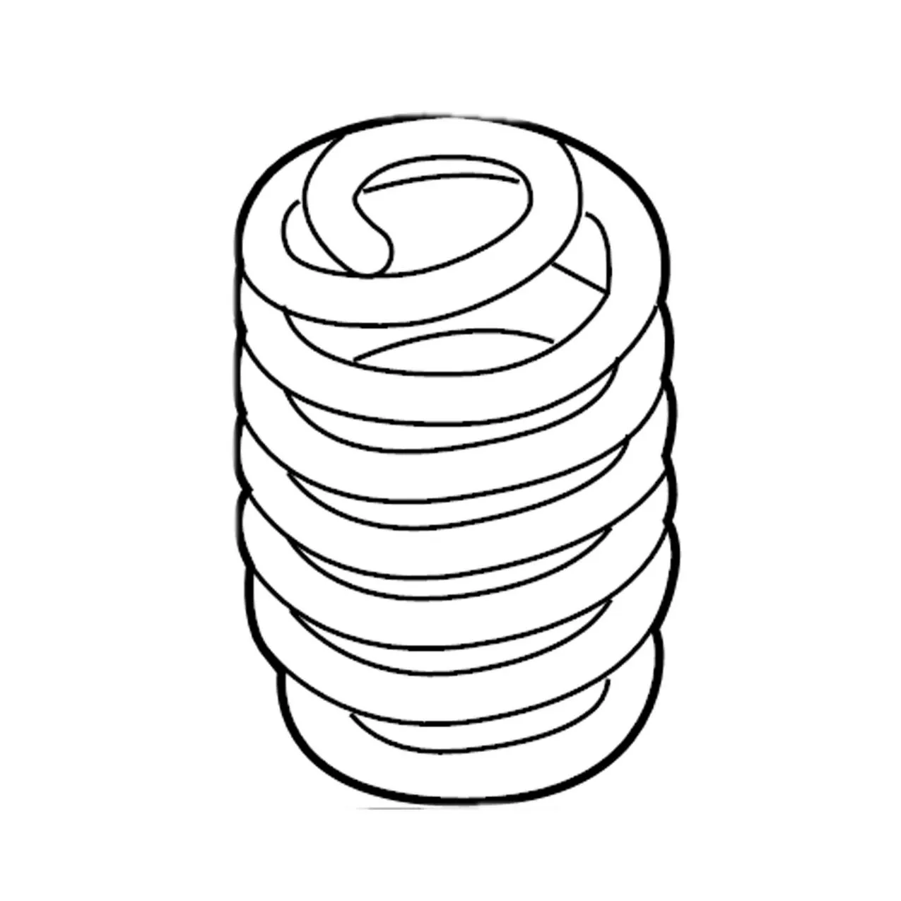 Audi Coil Spring – Rear 8K0511115HB