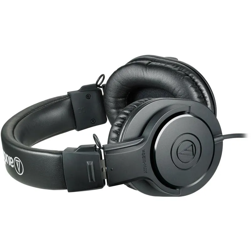 Audio Technica ATH-M20x Monitor Over-Ear Headphones (1.2M) - Black