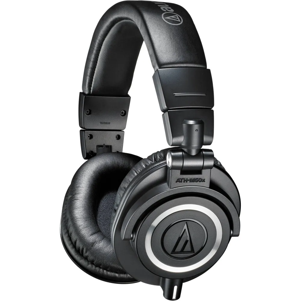 Audio-Technica ATH-M50x Closed-Back Monitor Headphones | Black