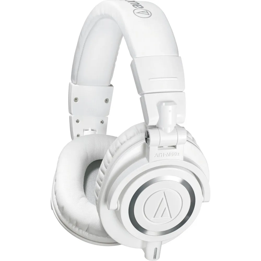 Audio-Technica ATH-M50xWH Professional Monitor Headphones | White