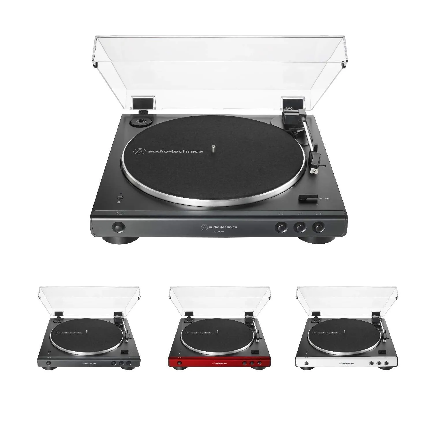 Audio-Technica Fully Automatic Bluetooth Belt-Drive Stereo Turntable.