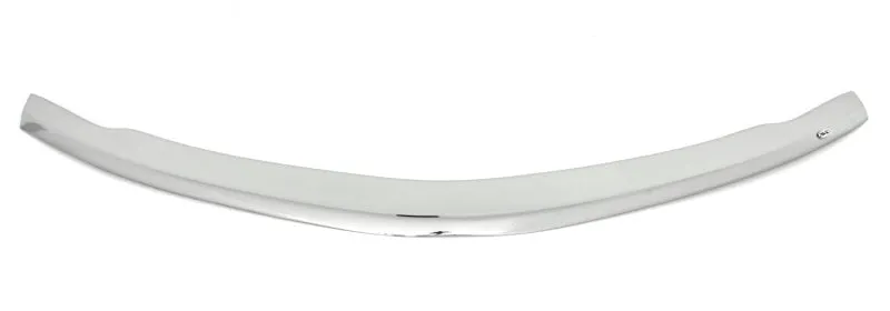 AVS 09-13 Honda Pilot Aeroskin Low Profile Hood Shield - Chrome