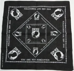 bandana never forgotten pow mia Case of 60