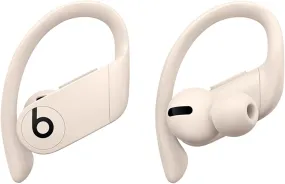 Beats Powerbeats Pro Wireless Earphones - Ivory | 9-Hour Battery | Sweat-Resistant | Class 1 Bluetooth | Built-In Mic