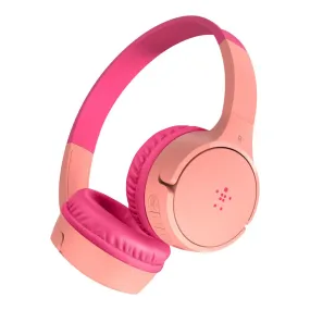 Belkin Soundform Mini Headset Wired & Wireless Head-Band Music Micro-Usb Bluetooth Pink