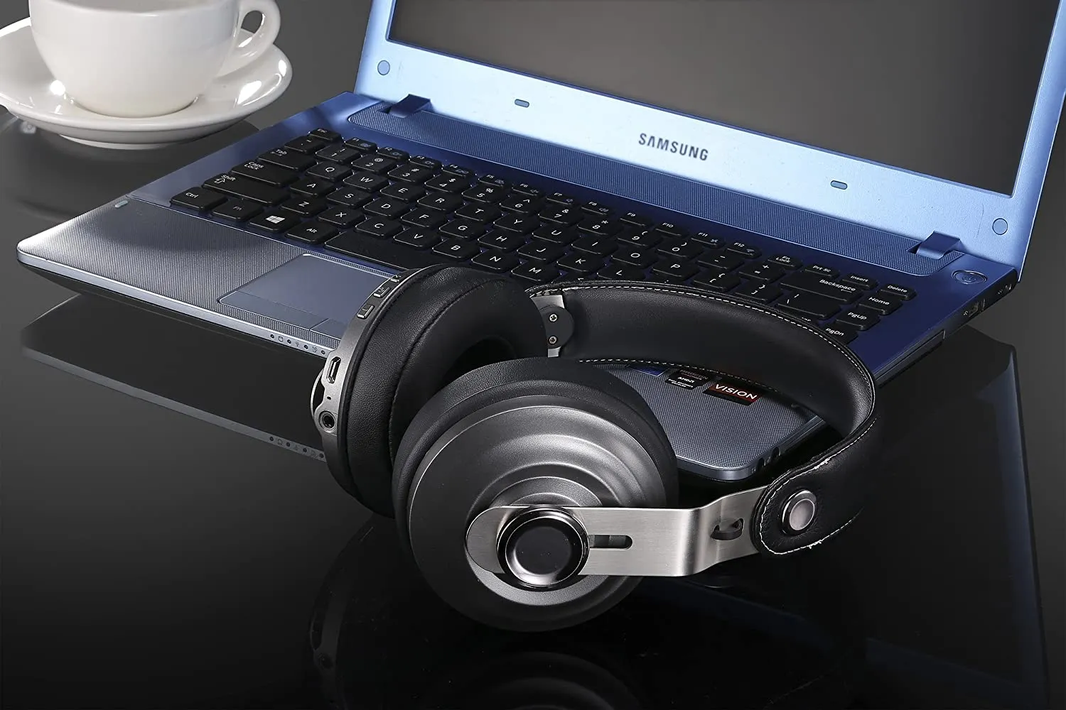 Betron HD800 Bluetooth Headphone with Built-In Microphone Volume Control Includes Hard Carry Case