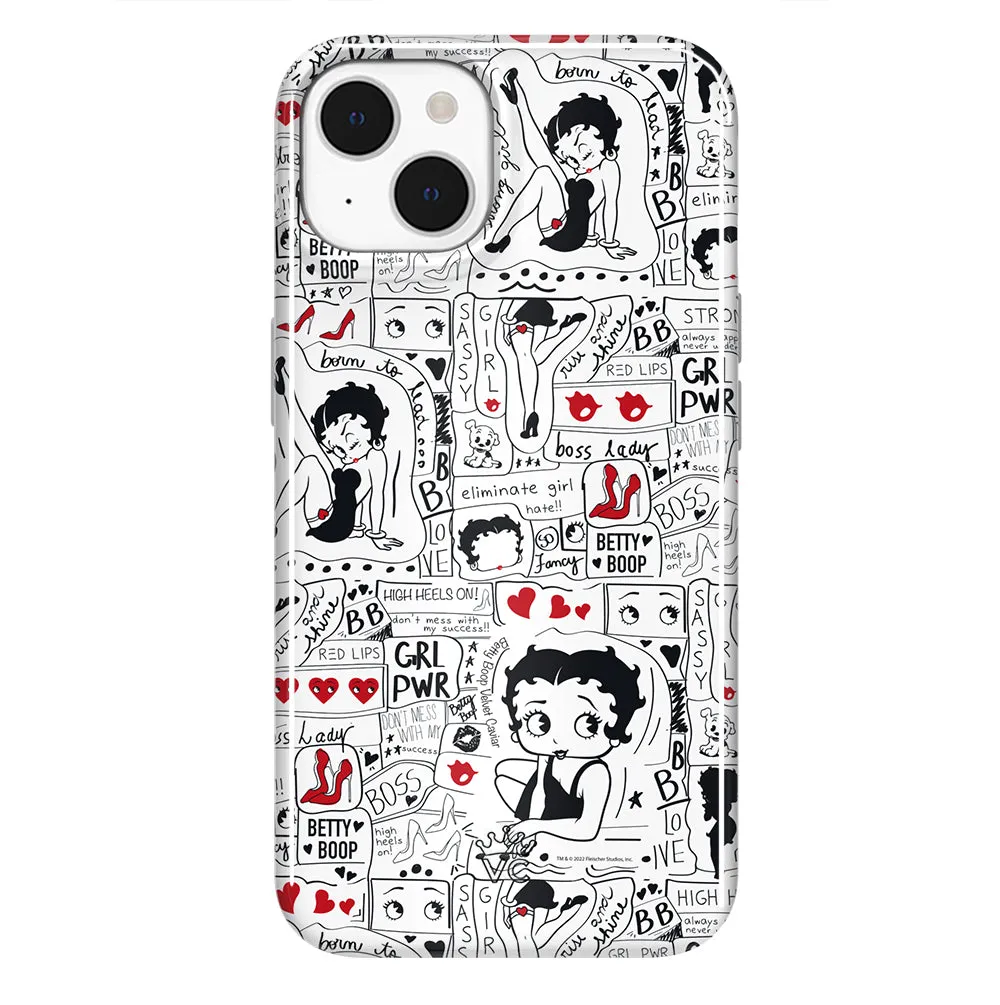 Betty Boop Girl Power iPhone Case