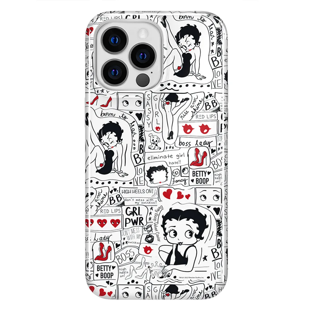 Betty Boop Girl Power iPhone Case