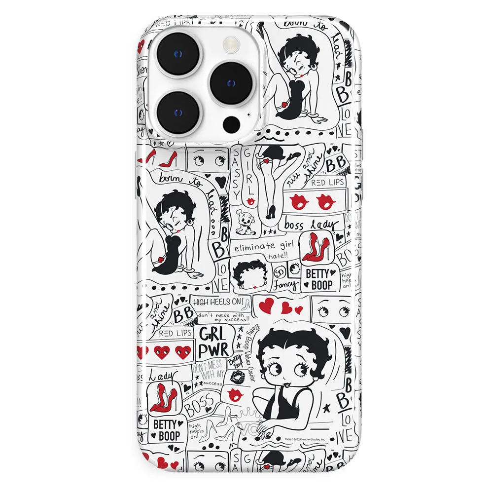 Betty Boop Girl Power iPhone Case