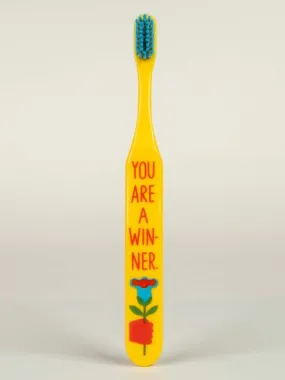 BlueQ "You Are A Winner" Toothbrush