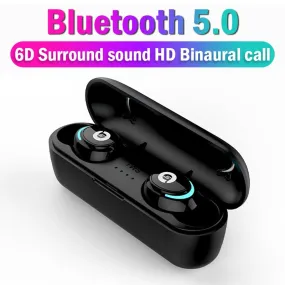 Bluetooth 5.0 Wireless Earphone TWS In Ear Headphones Handsfree Earphones Headphone Sport Earbuds Headset For Phone With Mic