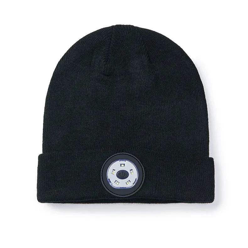 Bluetooth Beanie Hat With LED Light