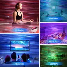 Bluetooth Dream Aurora Star Projector: Ultimate Night Light Experience for Kids & Adults