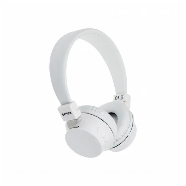 Bluetooth Headphones Denver Electronics BTH-205 White