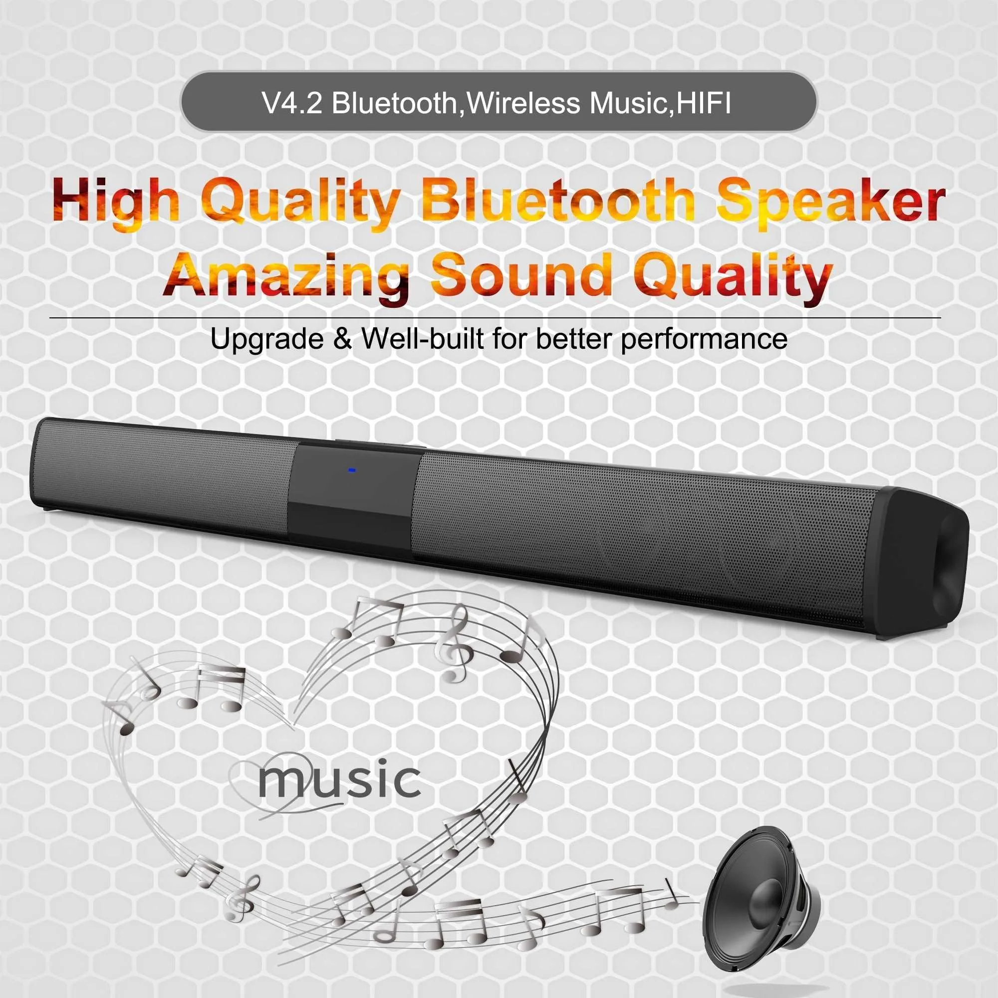 Bluetooth Home Theater Wireless Sound Bar