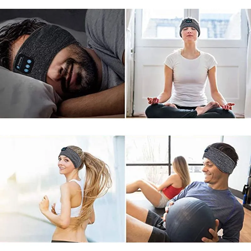 Bluetooth sports headband - wireless music &amp; calls